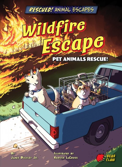 Wildfire escape : pet animals rescue / by James Buckley Jr. ;illustrated by Kerstin LaCross.