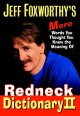 Go to record Jeff Foxworthy's redneck dictionary II : more words you th...